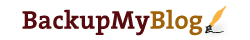 BackupMyBlog logo